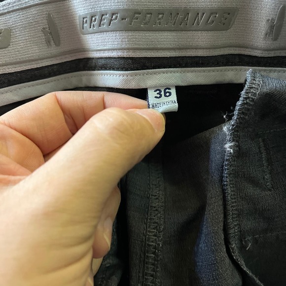 JOHNNIE-O Gray Prep-Formance Shorts - Picture 2 of 3